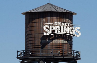picture of disney springs watertower